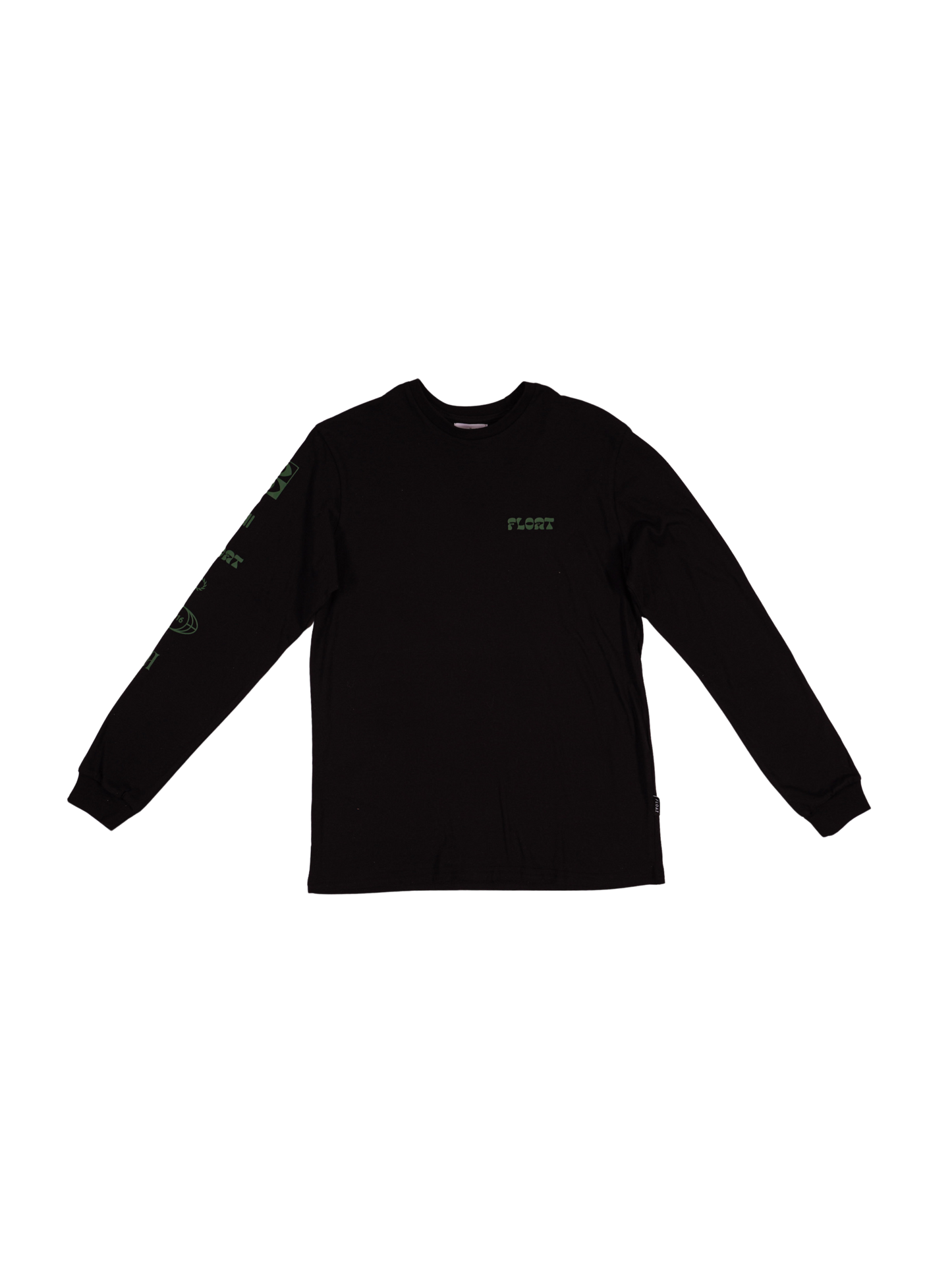 arm print long sleeve