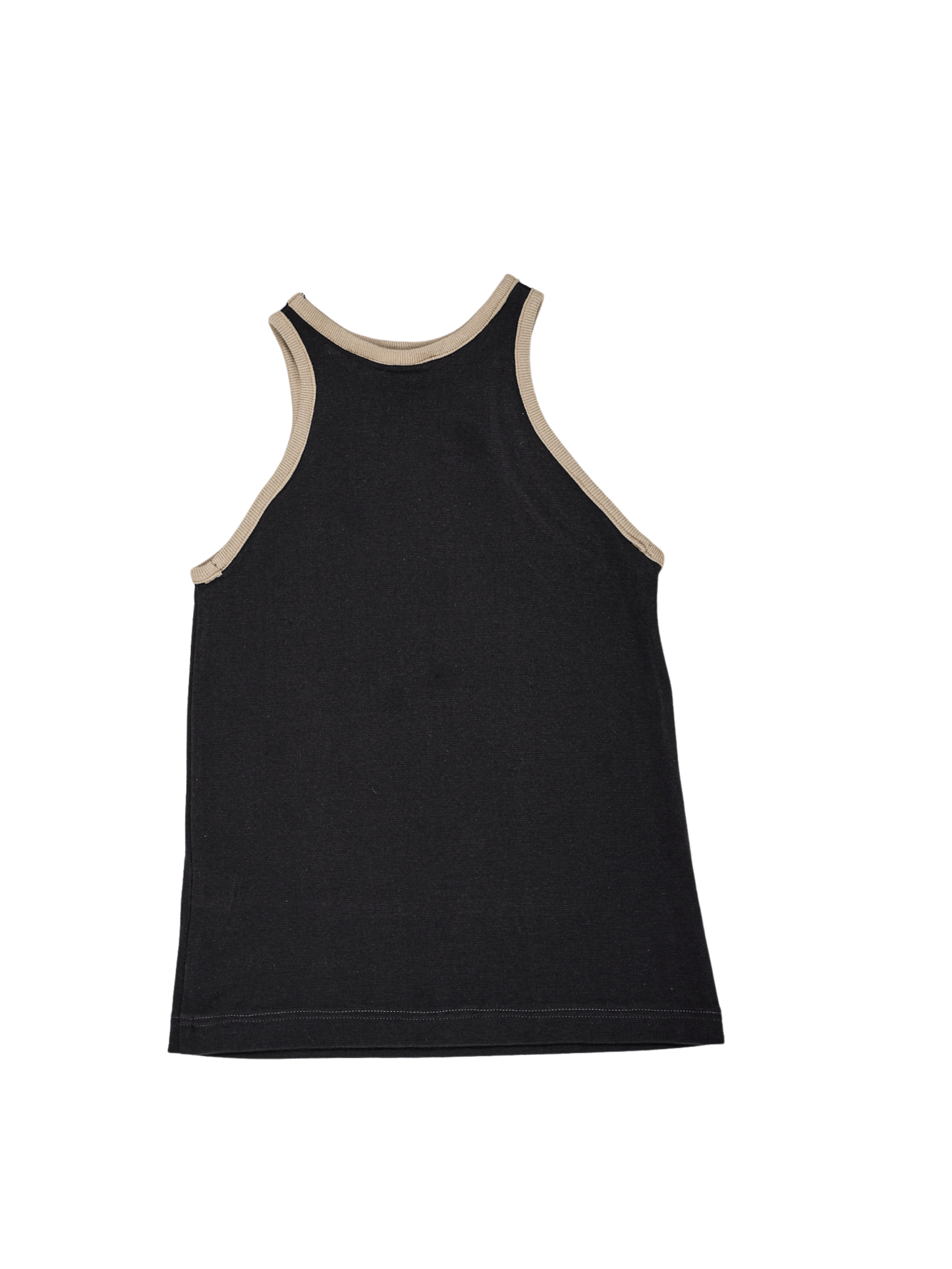 navy rib vest