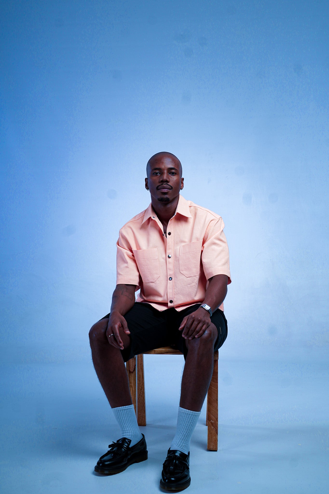 cotton short sleeved shirt