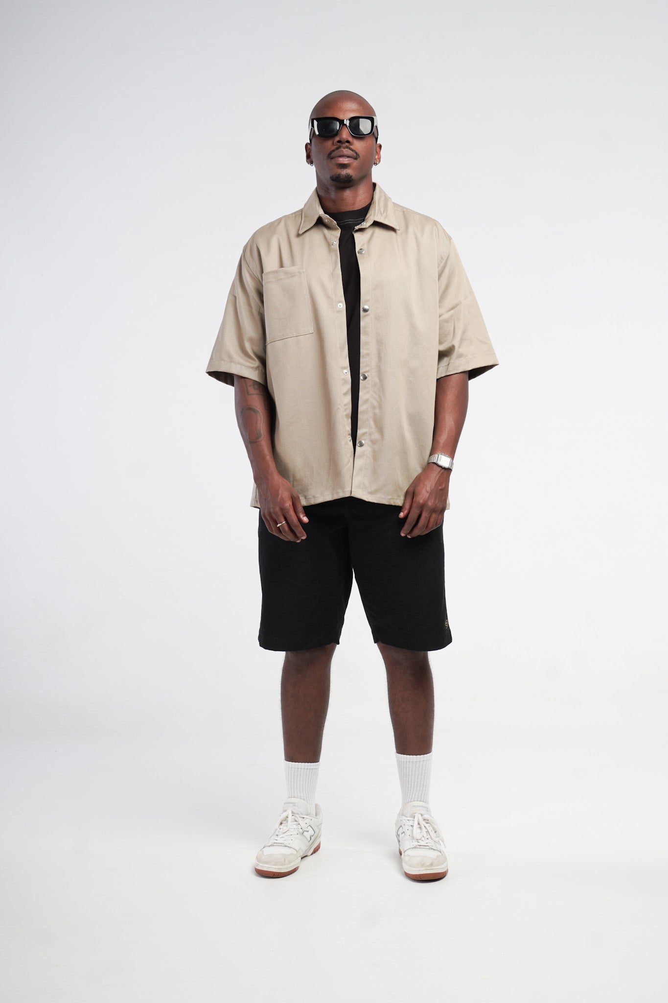 cotton short sleeved shirt