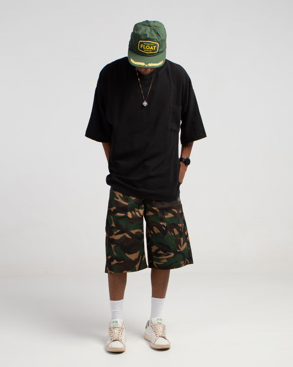 black oversized t-shirt