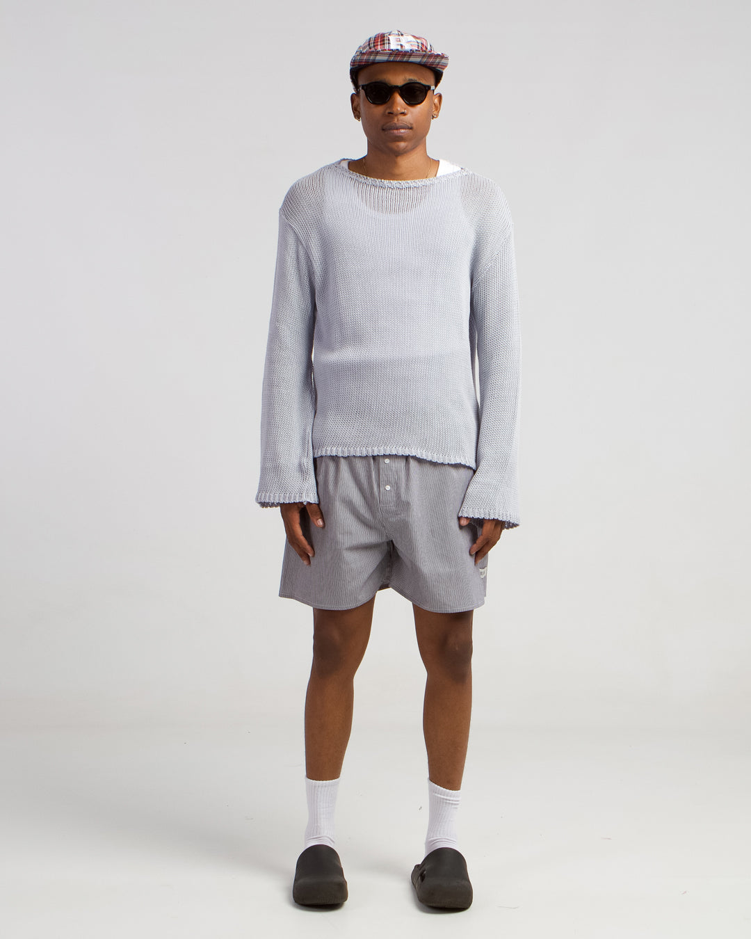 blue unisex sweater