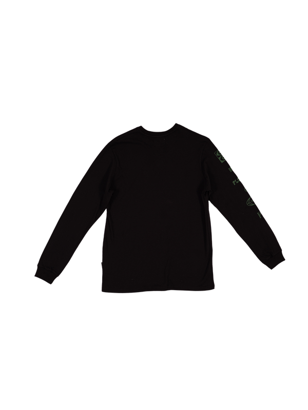 arm print long sleeve