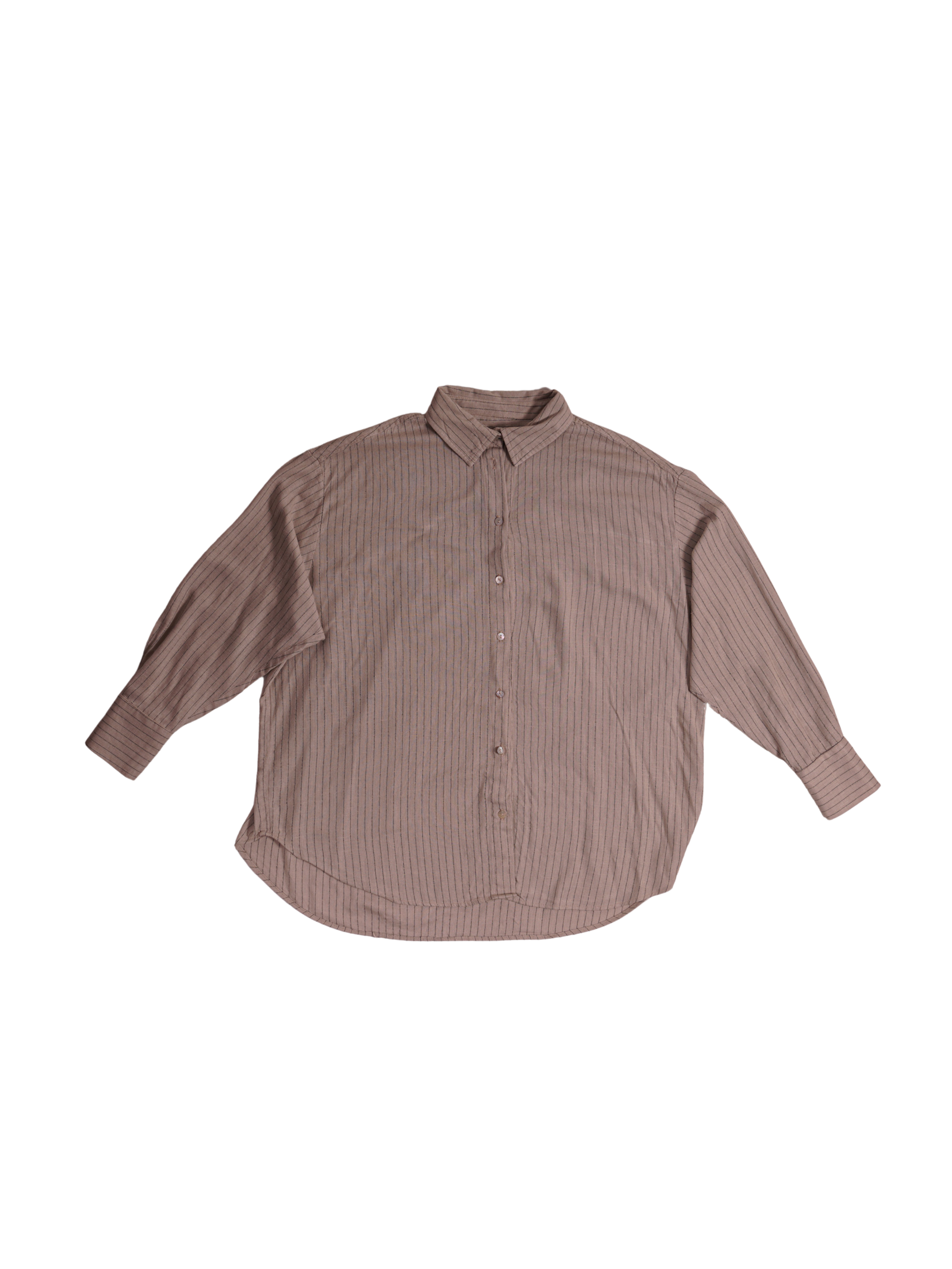 linen striped shirt