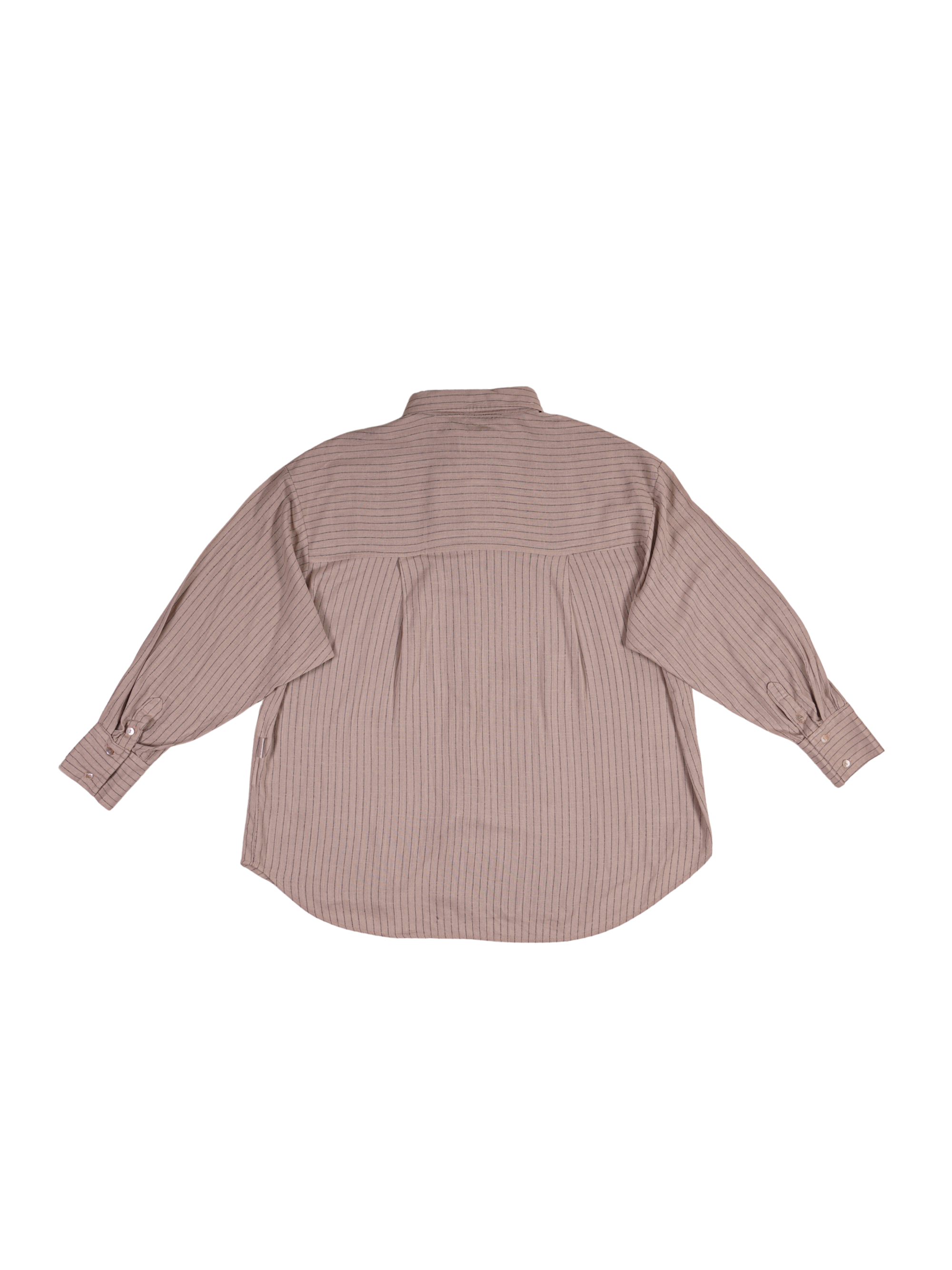 linen striped shirt