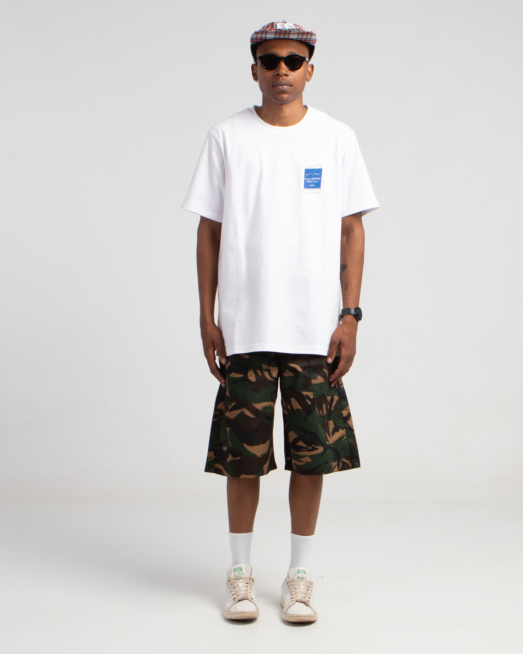 white t-shirt