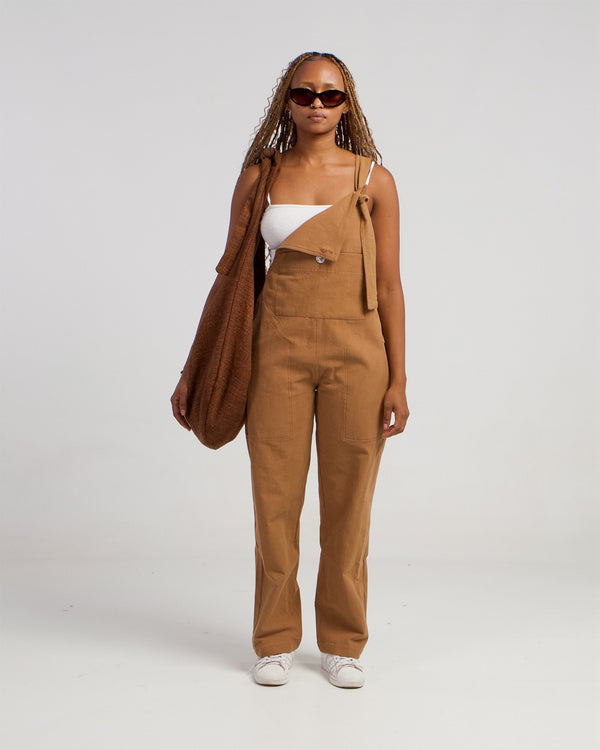 cinnamon unisex dungarees