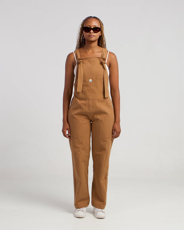 Classic Dungarees - Cinnamon