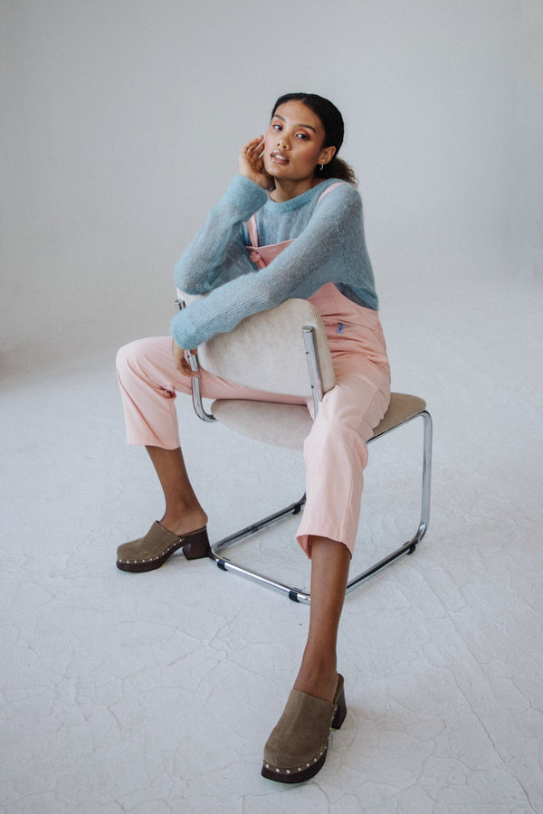 Classic Dungarees - Peach