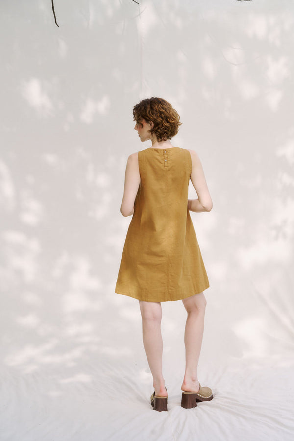 Twigg's Dress - Gold
