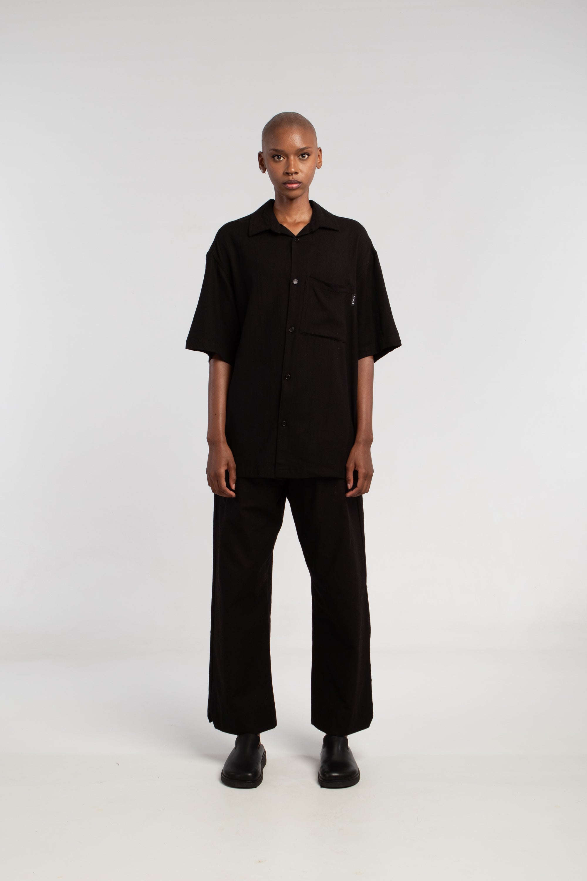 black summer shirt